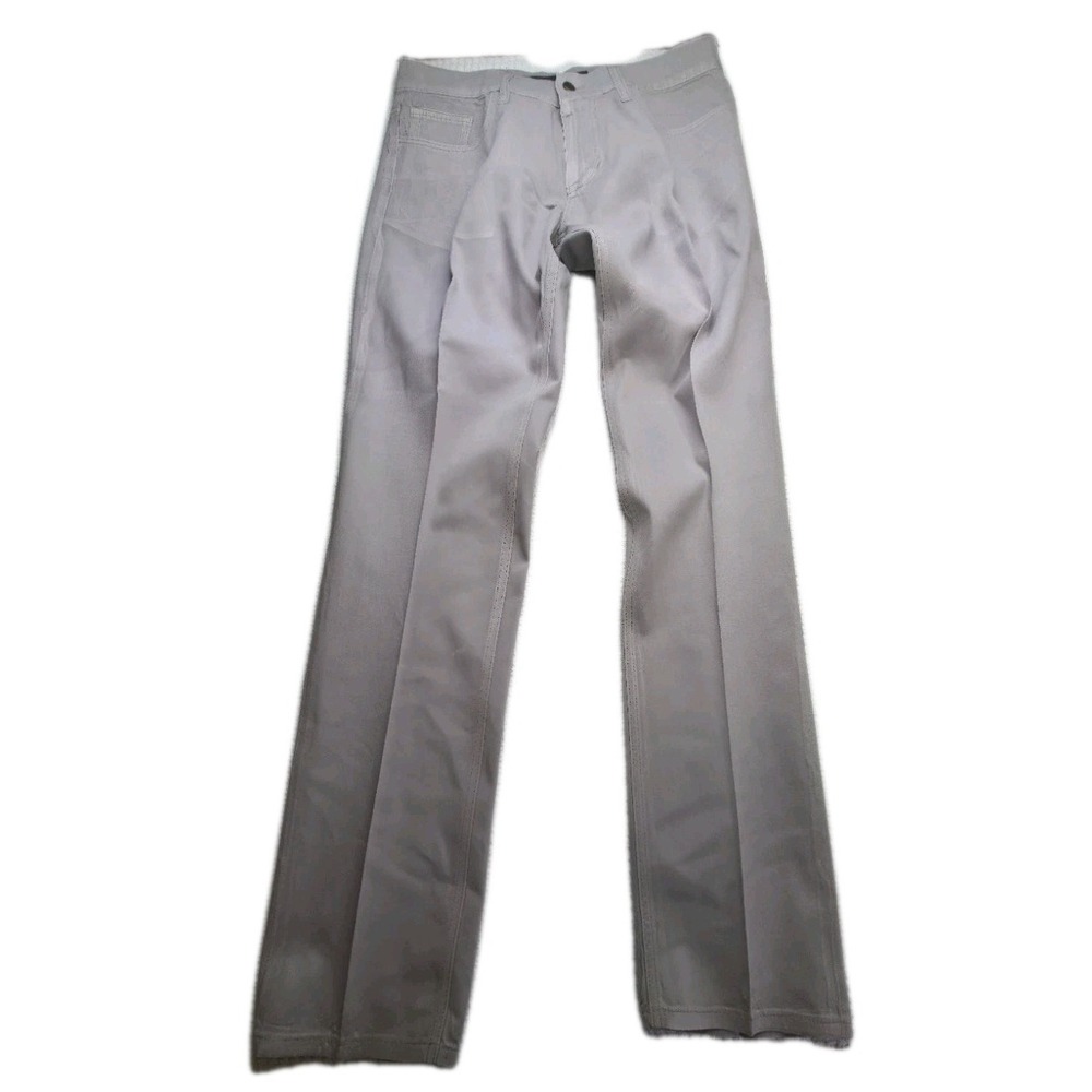 Joe's Jeans Men's 34x32 Gray Stretch Twill Pants Straight Leg Five Pocket